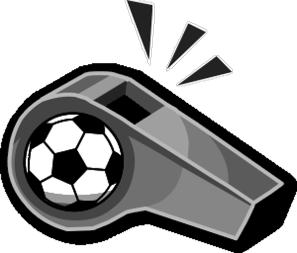 coach clipart ref whistle