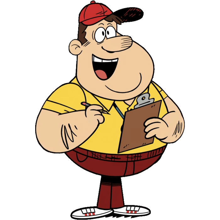 The loud house character. Coach clipart transparent
