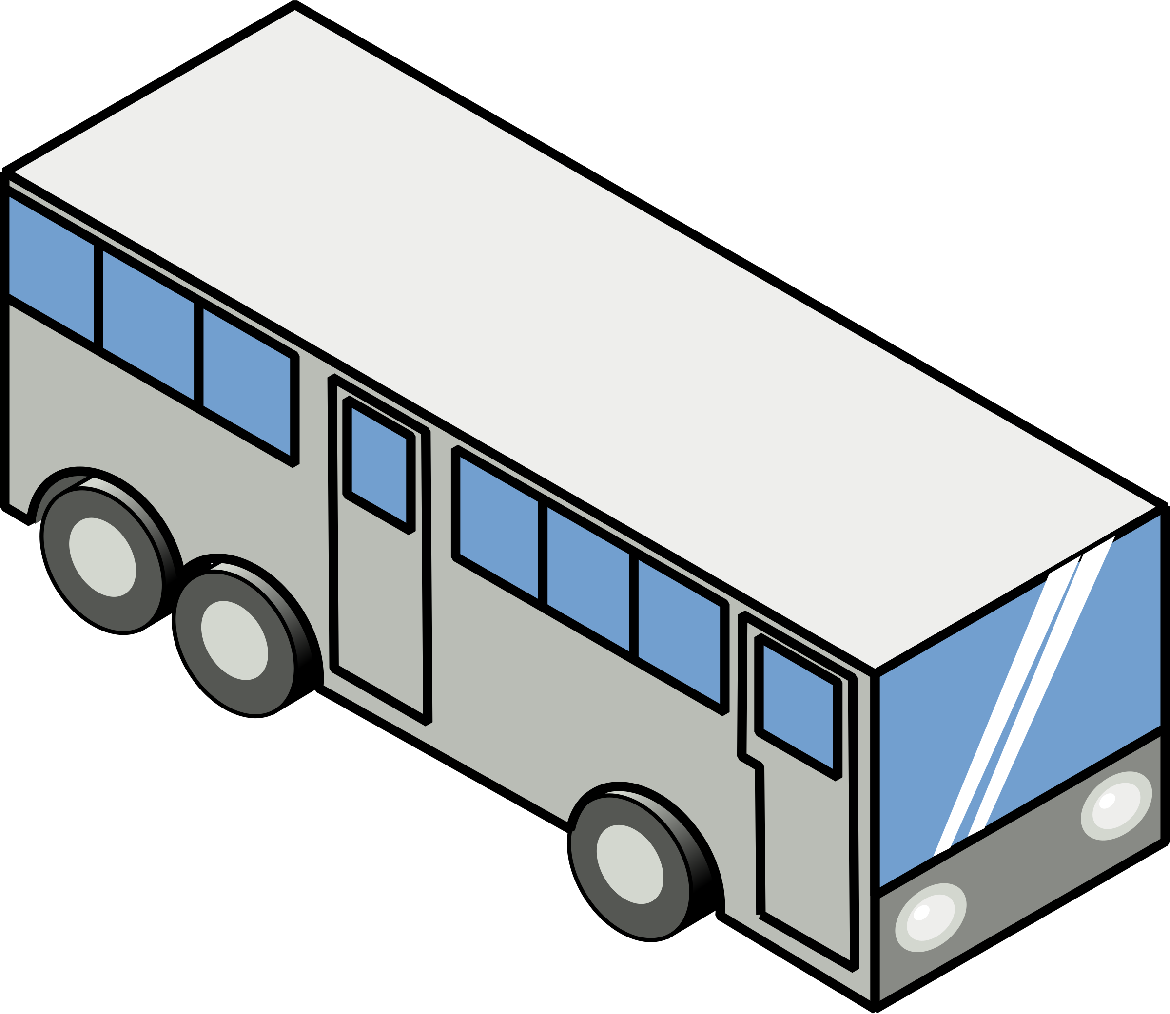 Coach transport bus