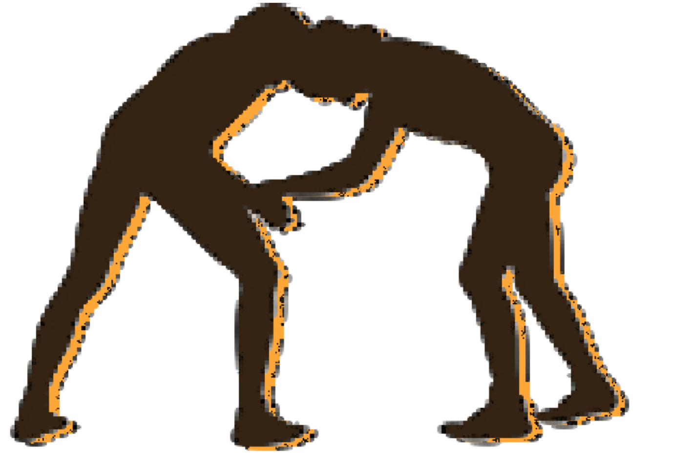 Wrestlers clipart stance, Wrestlers stance Transparent FREE for ...