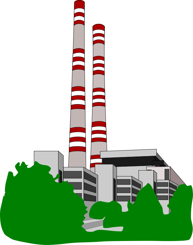 industry clipart power station