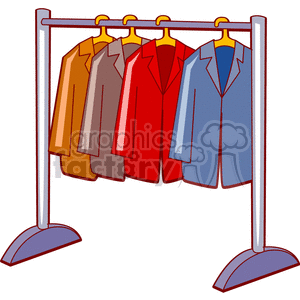 hanger clipart clothing rack