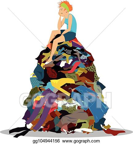 Free download clip art. Coat clipart clothing pile