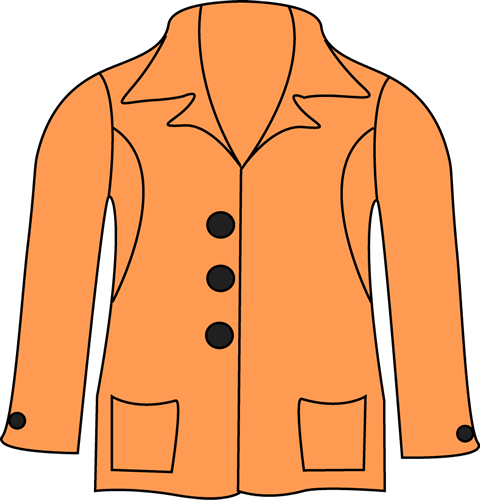 coat clipart lady jacket