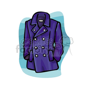 Royalty free . Coat clipart purple jacket