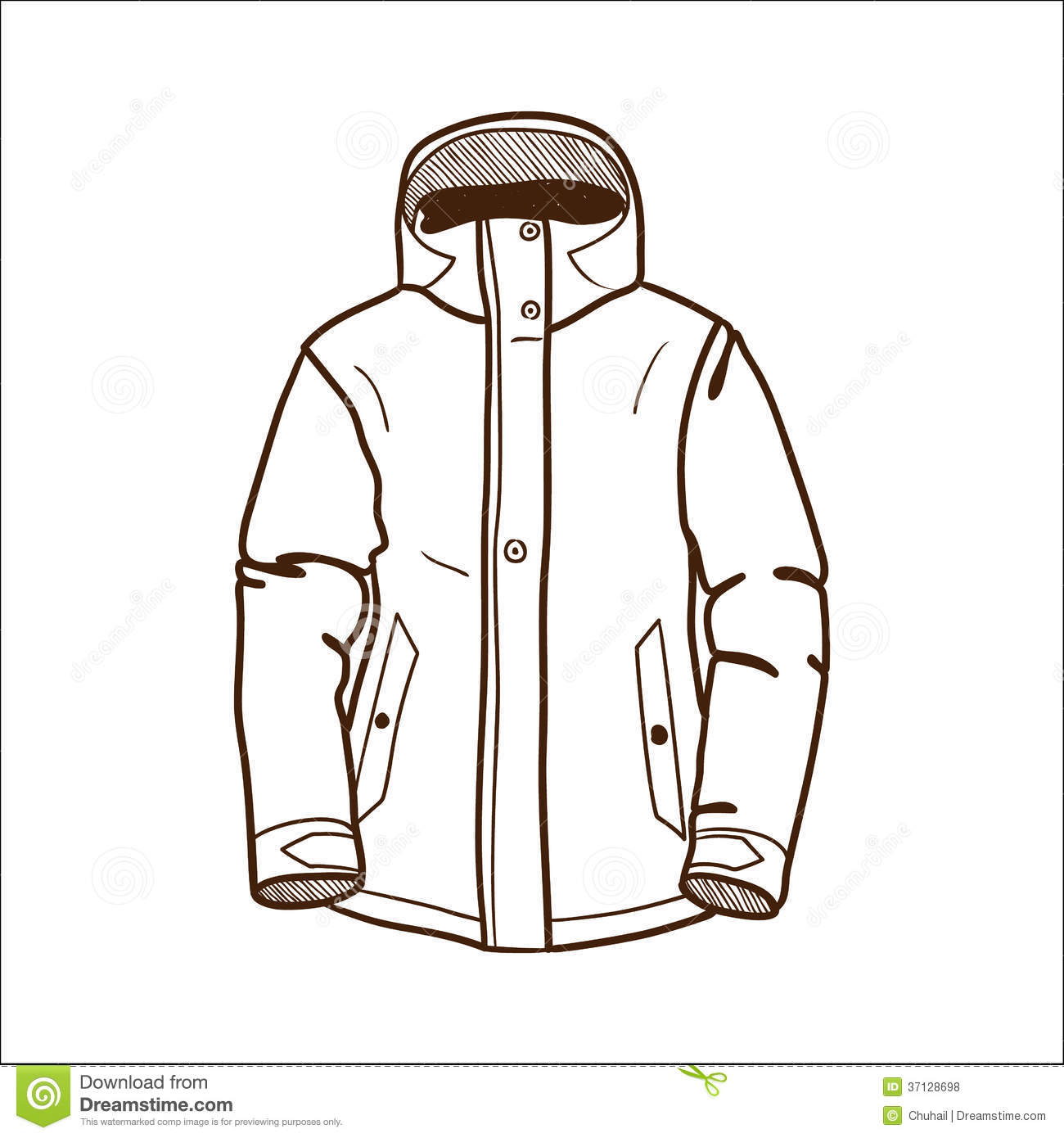 coat clipart ski jacket