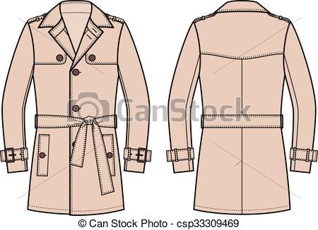 coat clipart trench coat