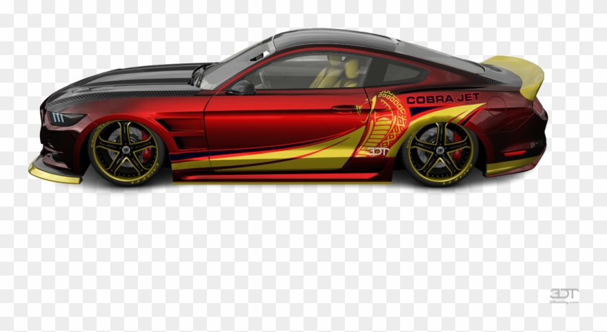 Door coupe tuning supercar. Cobra clipart mustang gt ford