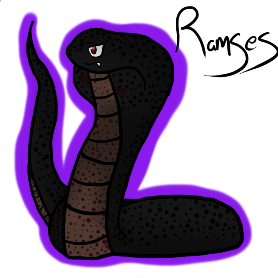 cobra clipart purple