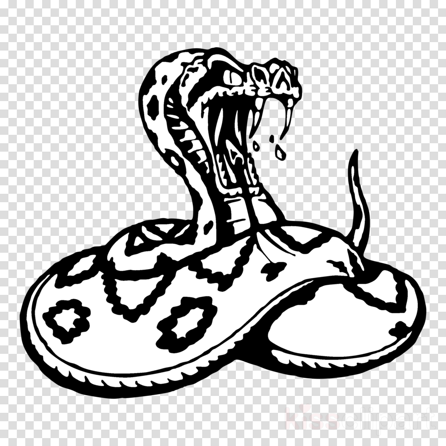 Forest background snakes illustration. Cobra clipart spitting cobra