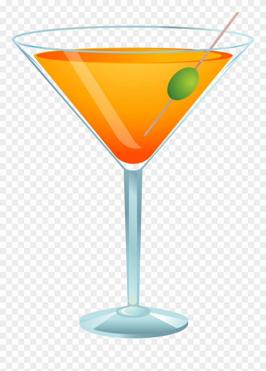 martini clipart mixed drink