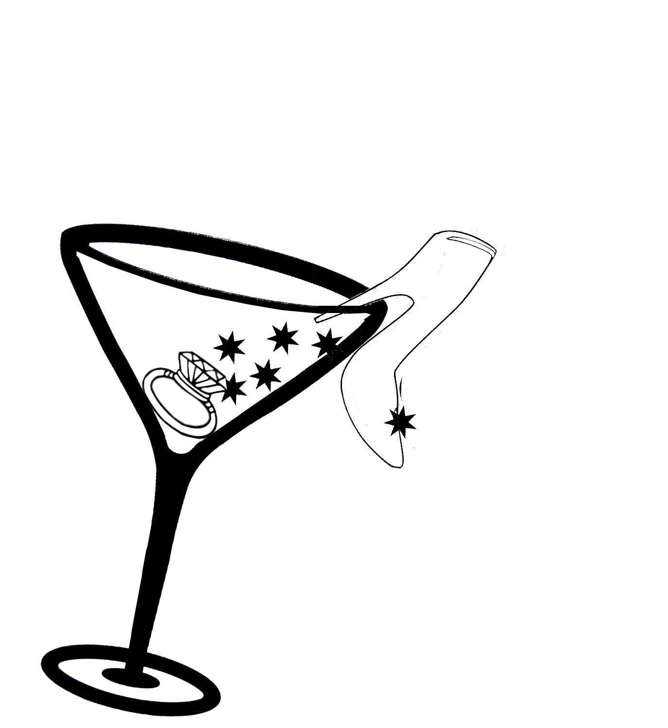 cocktail clipart bachelorette