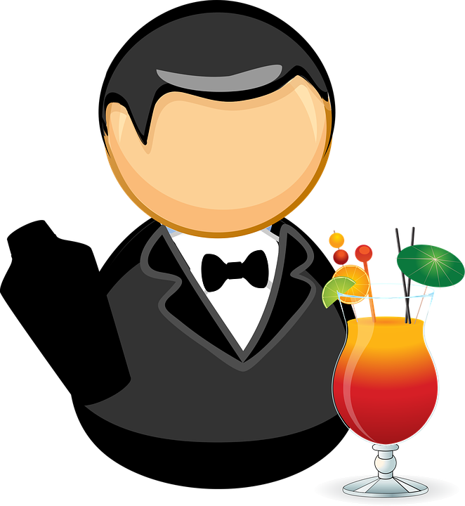 cocktail clipart bartender