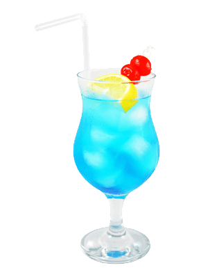 cocktail clipart blue lagoon