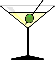 cocktails clipart animated
