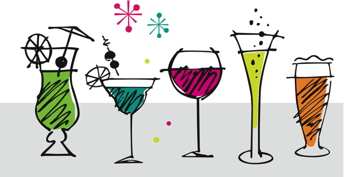 cocktail clipart happy hour
