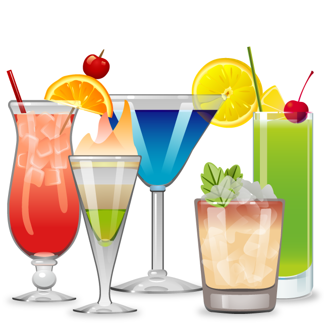 cocktail clipart rum punch