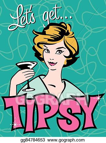 cocktails clipart tipsy