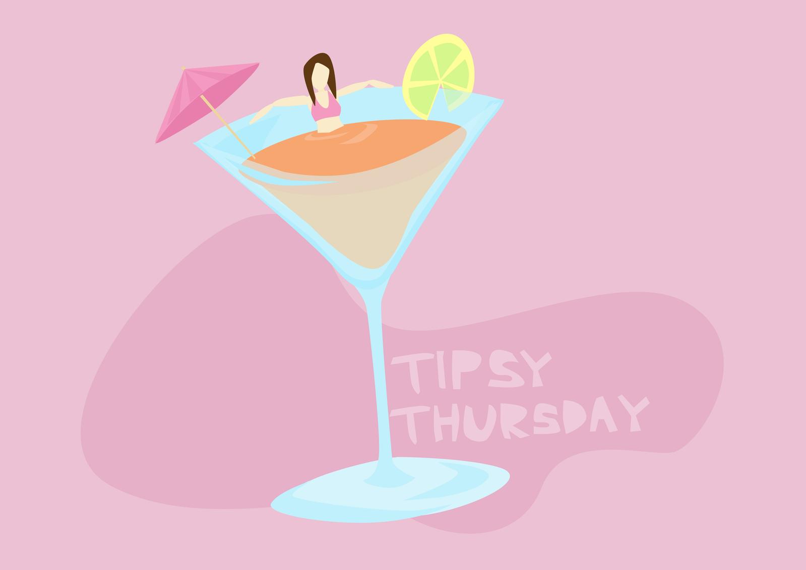 cocktails clipart tipsy