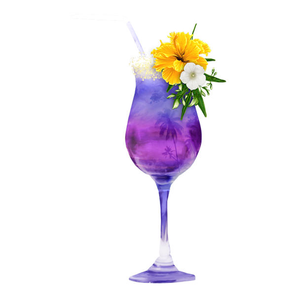cocktail clipart watercolor