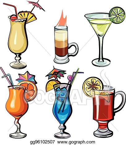 cocktails clipart alchohol