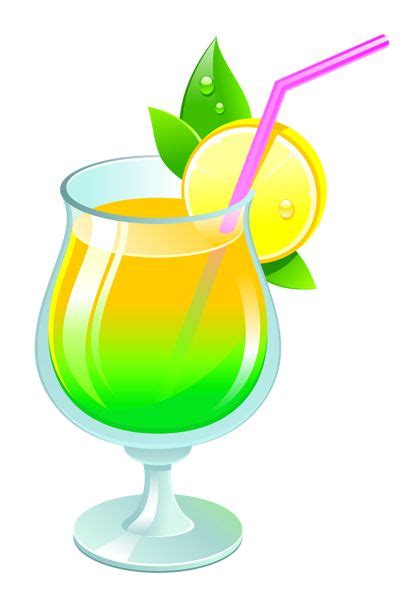 cocktails clipart beach drink