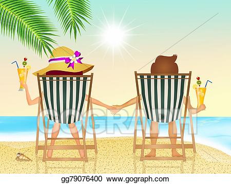 Cocktails clipart beach drink. Couple cocktail on the