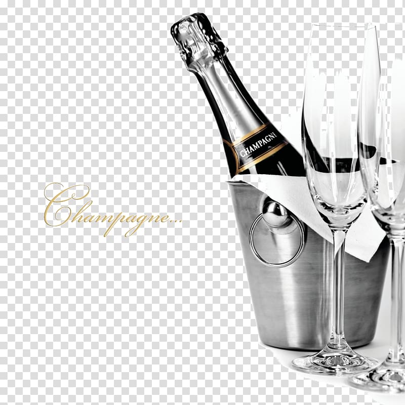 cocktails clipart vintage champagne bottle