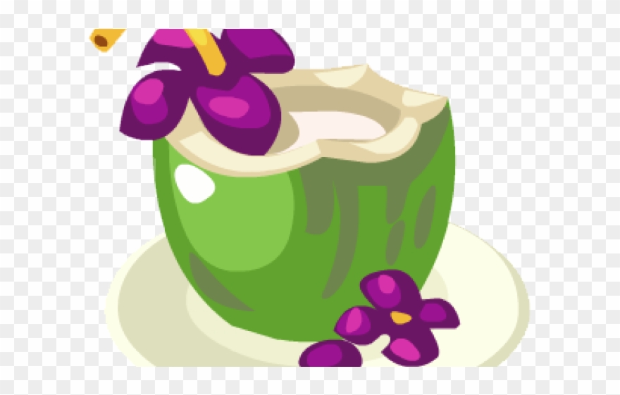 coconut clipart buko juice