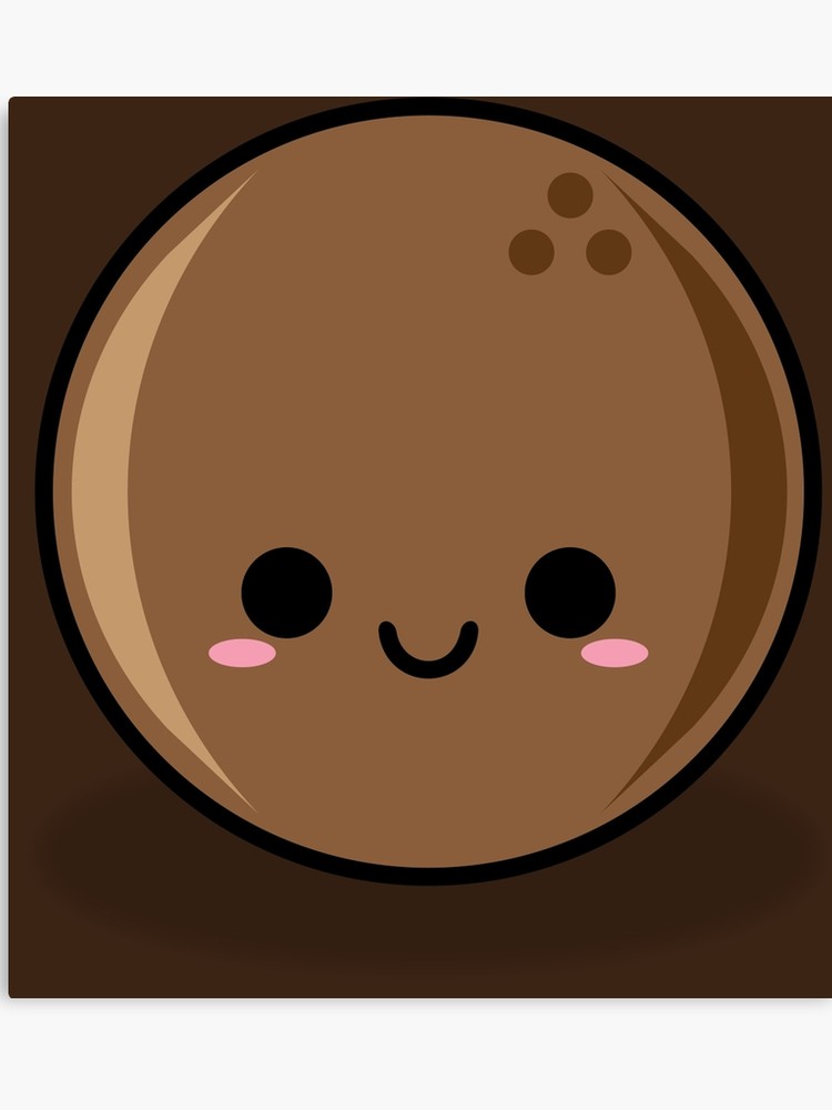 coconut clipart kawaii