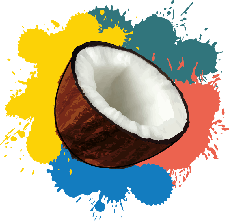 Coconut clipart nariyal. Creatives the franchise marketing