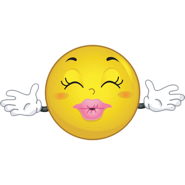 Kiss emoticon hug clip. Coconut clipart smiley