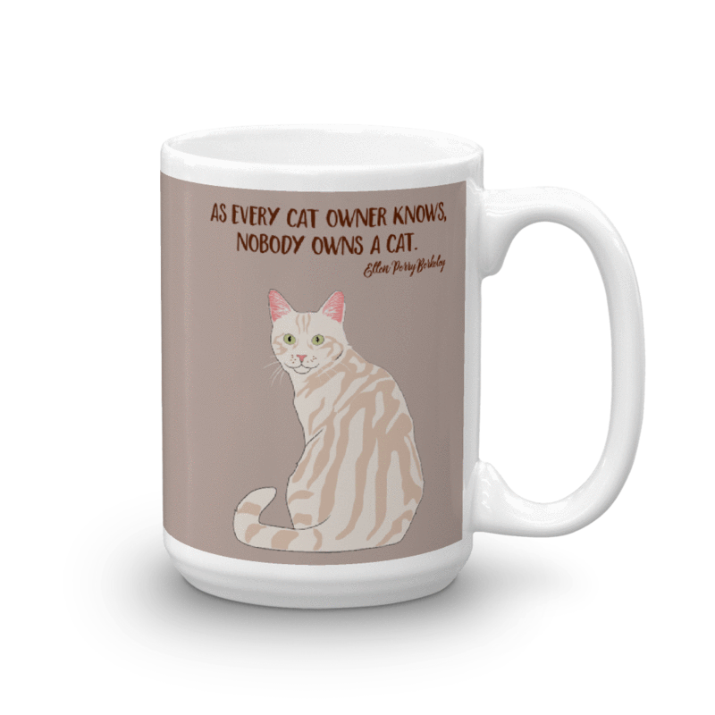 coffee clipart cat