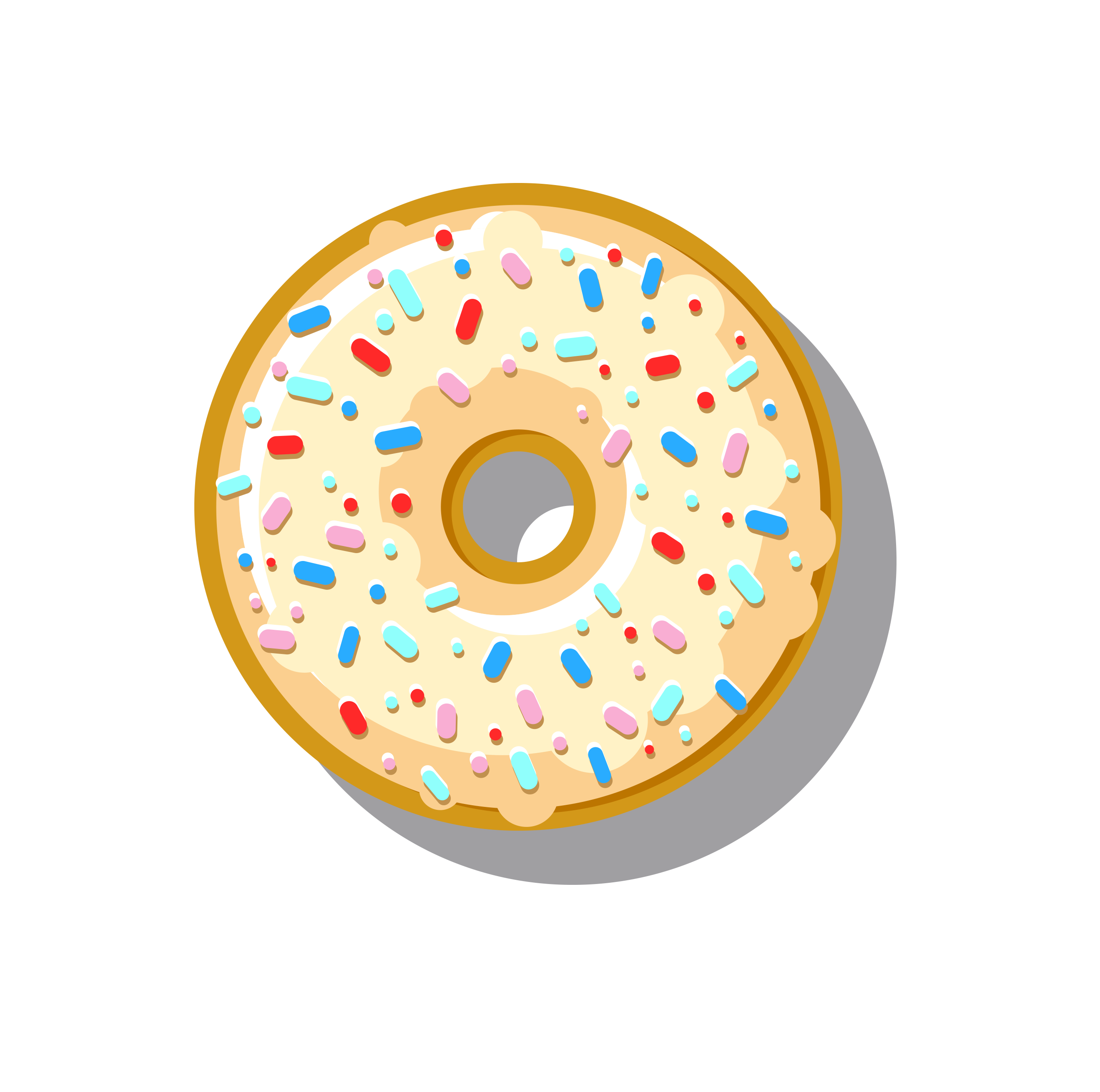 coffee clipart donut