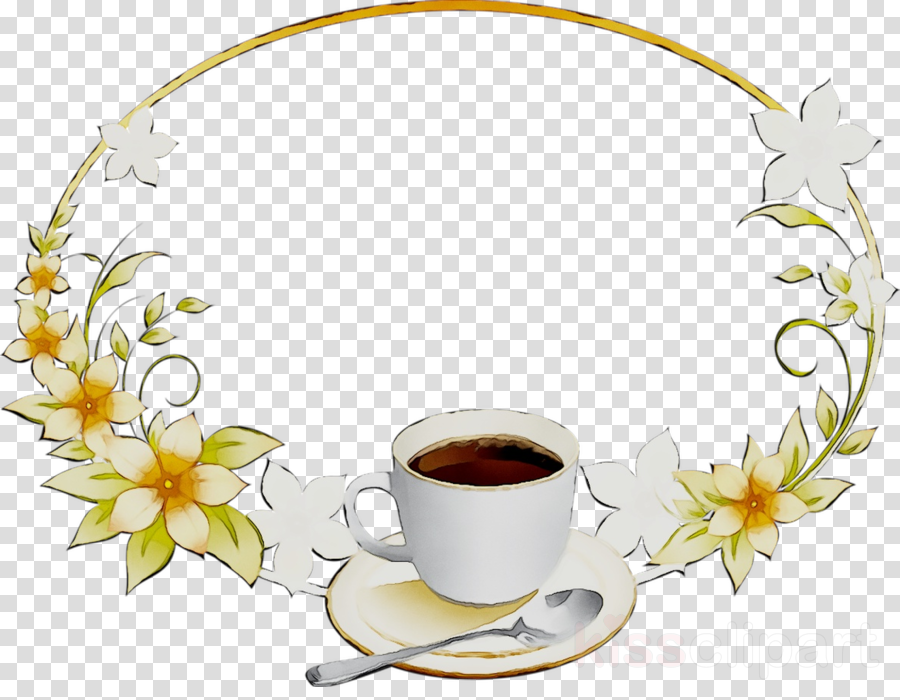 coffee clipart flower