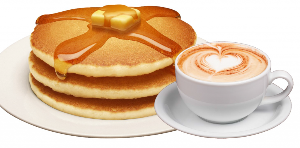 coffee clipart pancake