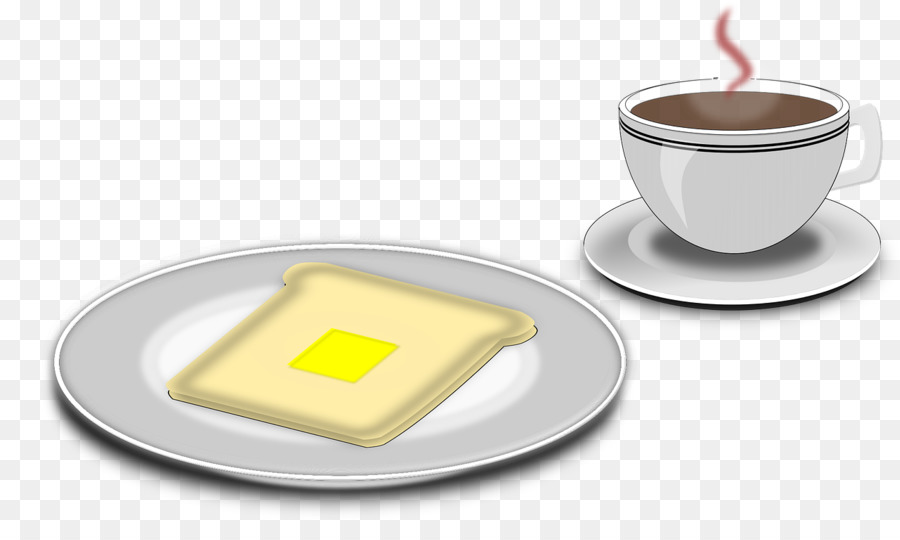 coffee clipart toast