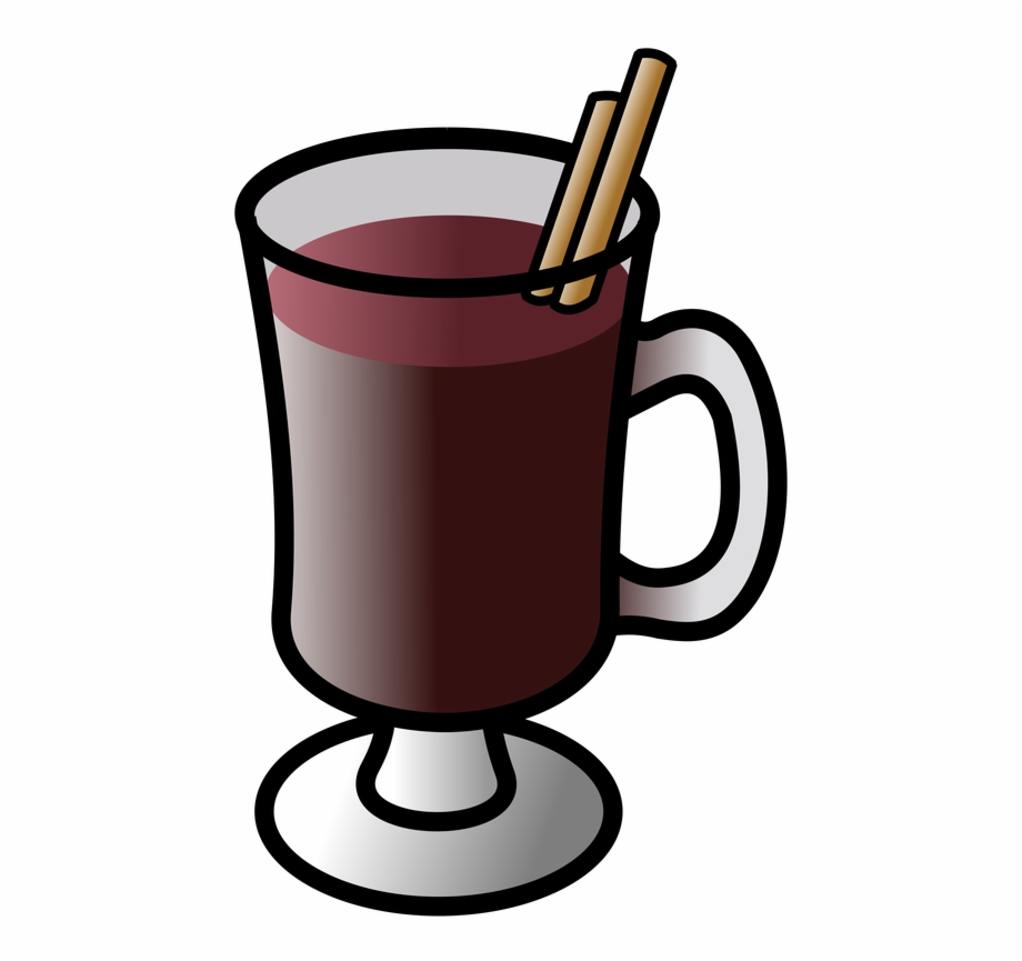 Mulled png free . Coffee clipart wine