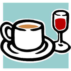 Cliparts of free . Coffee clipart wine