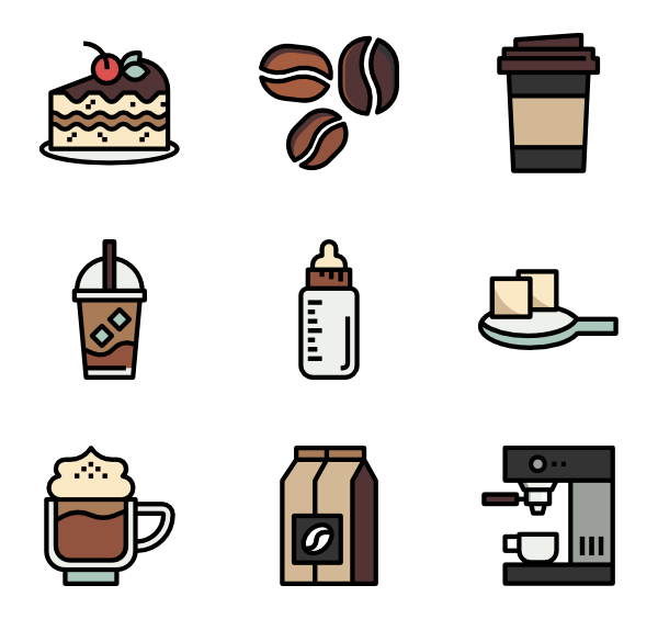 Coffee vector png.  icon packs svg