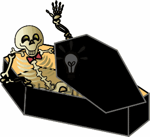 coffin clipart animated