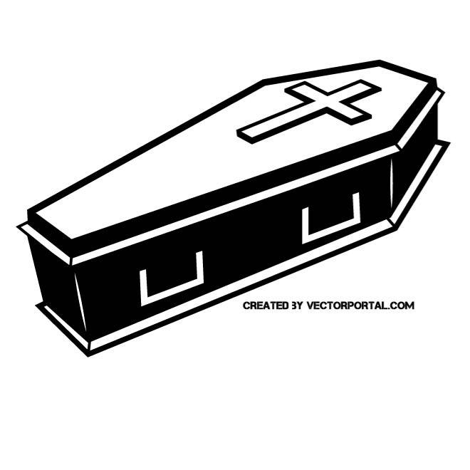 Free black cliparts download. Coffin clipart clip art