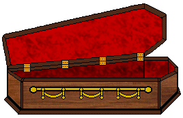 coffin clipart closed casket