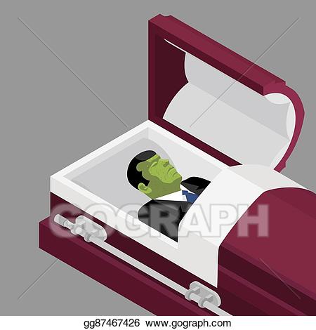 coffin clipart dead man