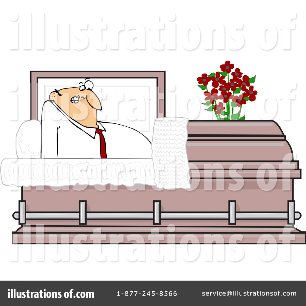 Illustration by djart . Coffin clipart death