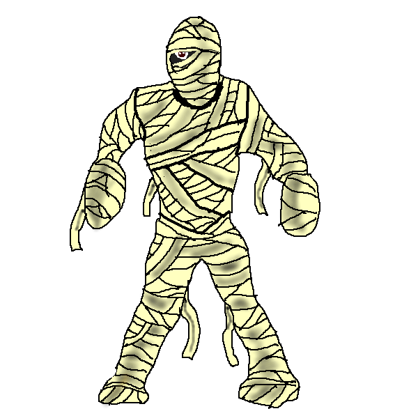 Worm clipart scared.  collection of mummy
