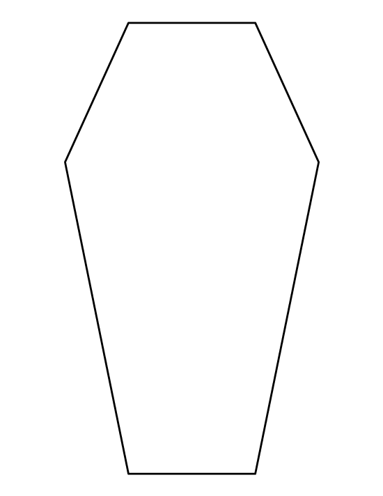 Coffin outline