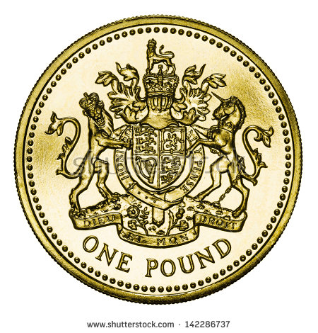 coin clipart 1 pound