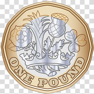 coin clipart 1 pound