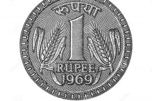 coin clipart 1 rupee